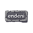 a rectangle stone pixel-art game button with the label "entendi" be realy carefull with the label text, it needs to be exactly "entendi"