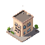 casa civil urbana visão top down no estilo lpc 