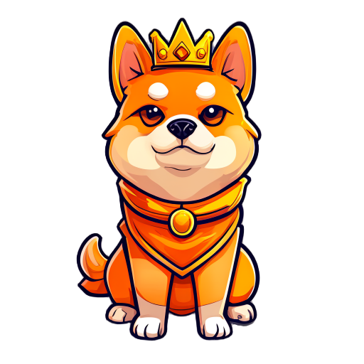 cute dog king charle oragne color