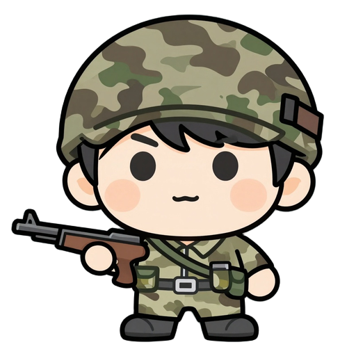 a hunter facing side in fall camouflage outfit with a rifle 