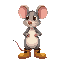 make a mouse that walks in two boots.