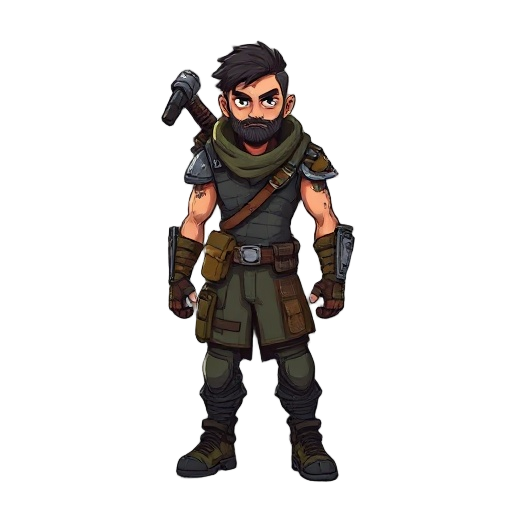 do a warrior in a post apocalyptic modern world