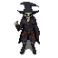 witch hunter with doctor plague mask