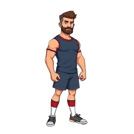 um camponês de corpo magro/atlético, mas sem músculos exagerados. silhueta leve e rápida. roupas simples, cores terrosas e esmaecidas (marrom, cinza, bege). tecido de linho ou algodão.	 reflete sua vida no campo, a escassez  e a inocência inicial antes de