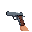 1911 gun, pov view