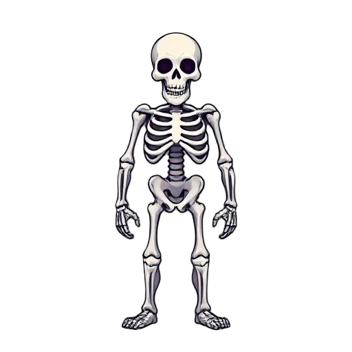 skeleton boss pixel