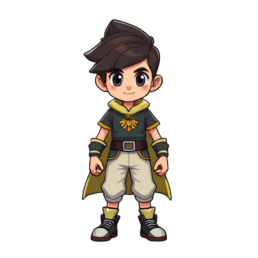 generatea young hero
