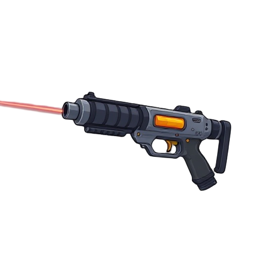 laser gun