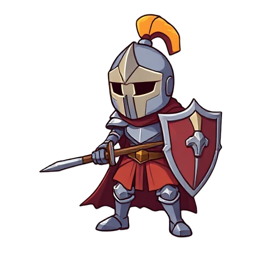 a warrior knight