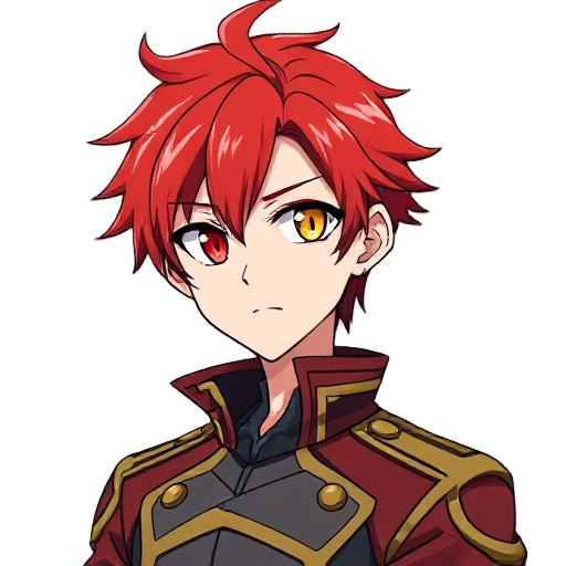 akashi seijuro is the captain of the generation of miracles — calm, confident, and born to lead. he has crimson-red hair and sharp heterochromatic eyes — one red and one golden — symbolizing his dual personality.  akashi carries himself with elegance and 