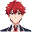 akashi seijuro is the captain of the generation of miracles — calm, confident, and born to lead. he has crimson-red hair and sharp heterochromatic eyes — one red and one golden — symbolizing his dual personality.  akashi carries himself with elegance and 