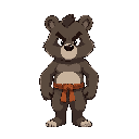 furry,bear,bara,fighter