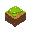 create an isometric pixel-art grass block tile for a tilemap. the top should have bright green grass with small flowers scattered across it. the sides should show dirt with subtle shading. keep the style clean, colorful, and consistent with classic isomet