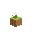 create a simple and  grass block with flowers on top 