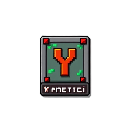 design an yöneti̇ci̇ rank for my minecraft server that will appear in the tab section, in pixel form and in red.