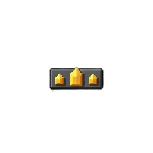 make me a pixel rank design that will appear in the tab section for my minecraft server.