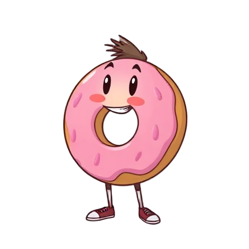 donut boy rotate