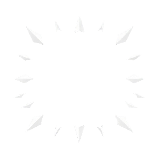 screen border effect, white, spikes