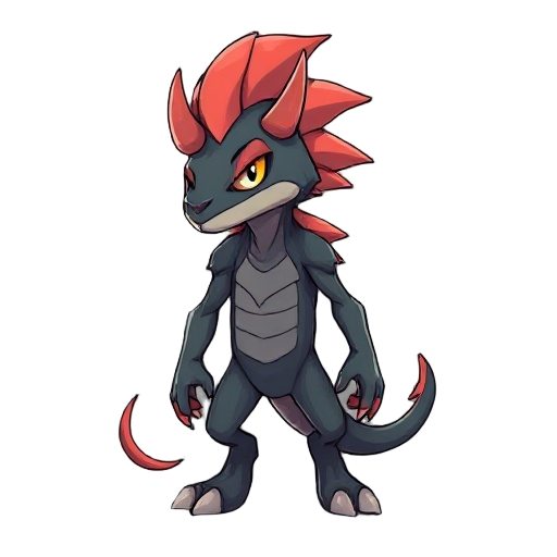 lobisomen, cartonesco, inspirado em celestia, paleta de cor roxa, perseguidor, monstro fedido