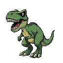 scary t-rex