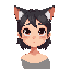 girl (com orelhas de gato na cabeça)(opai)