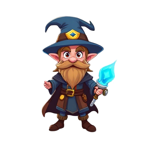 a wizard hero