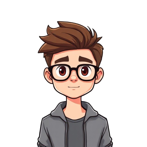 brown hair glasses male along with the body