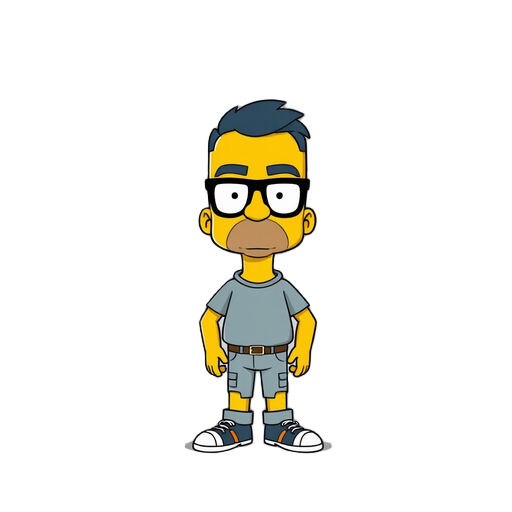 faça o hommer simpsons