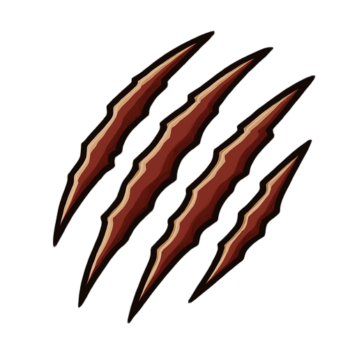 animal claw marks