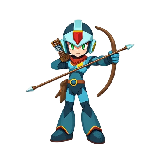 megaman battle network themed archer