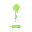can you generate a light green slime sprite that's dripping 
