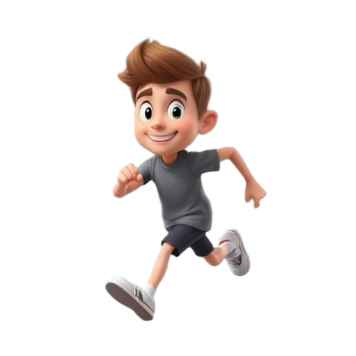 running charakter