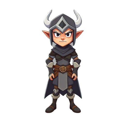 cria uma outfit de mago para tibia na perspective 45 topdown de 