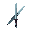 an 12x24 pixels assassin dagger
