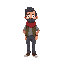 a homeless man 