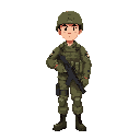 a american soldier