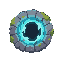 generate a portal with stone border