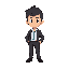 it dev with shirt and suit
