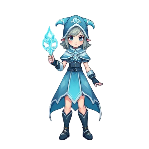 female ice mage