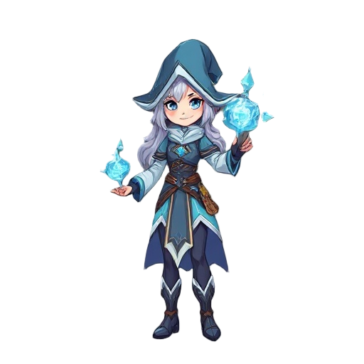 female ice mage 