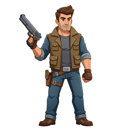 gun man
