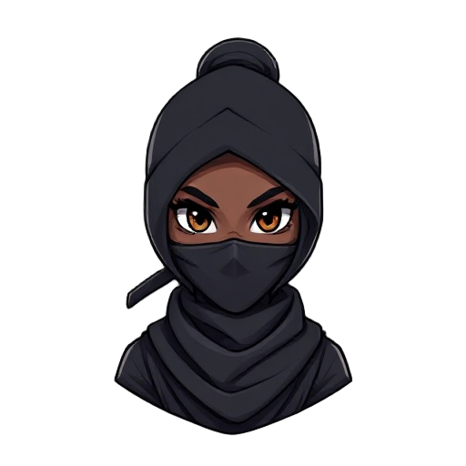 ninja woman ebony