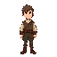 generic medieval/fantasy protagonist in his mid 20's for stardew valley style game 