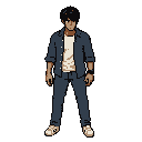 make him character for top down game