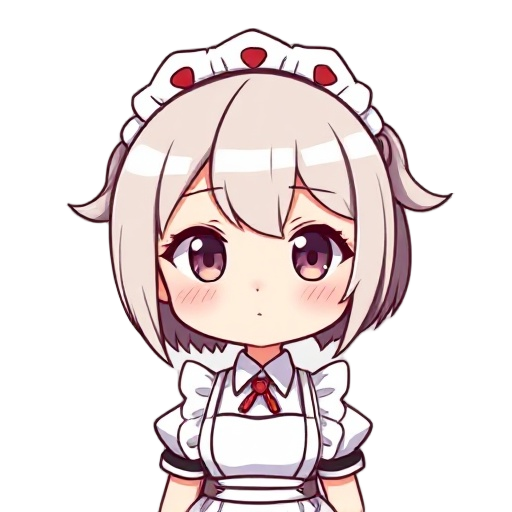 garota chibi maid