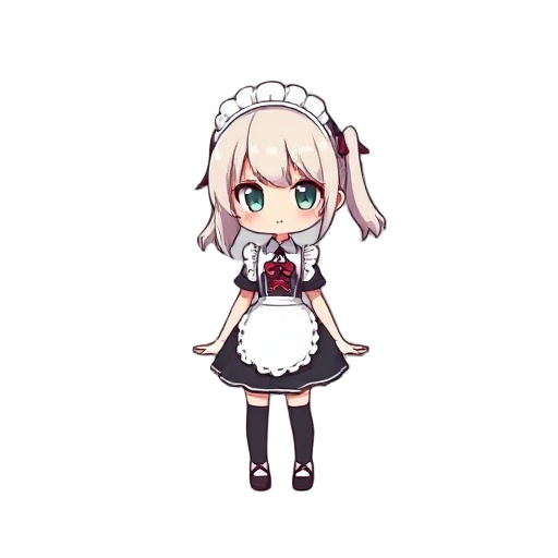 garota chibi maid