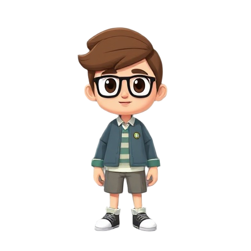 crie um personagem estilo habbo hotel porem com caracteristicas propias 
