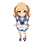 gyaru girl, large breasts, schoolgirl outfit, blue eyes, blonde hair, tan skin