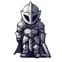 dark fantasy hero knight without helmet