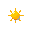 sun, ideal circle, 3 colors